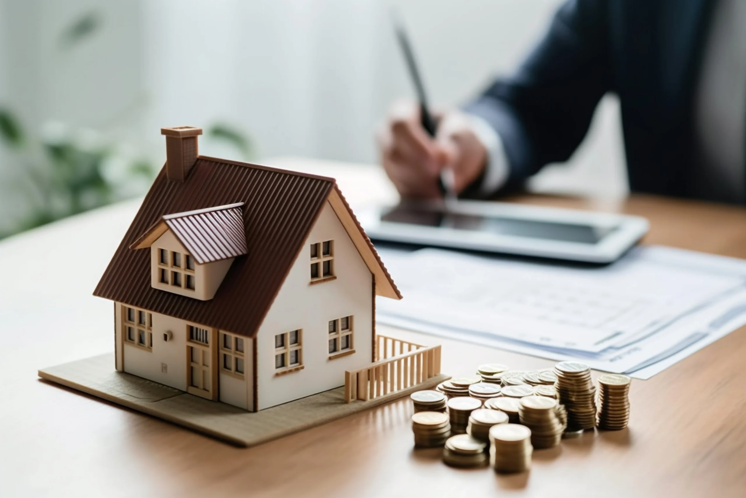 house-model-with-stacks-coins-top-table-business-investment-real-estate-concept
